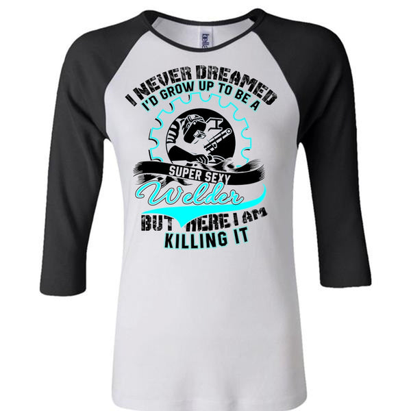 I'd Grow Up To Be A Welder T Shirt, I Love Welder T Shirt, Awesome T-Shirts