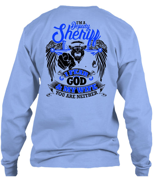 I'm A Deputy Sheriff T Shirt, I Love Police T Shirt