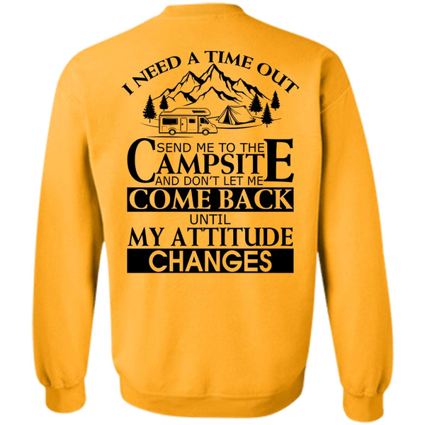 Being A Camper T Shirt, Send Me To The Campsite Sweatshirt