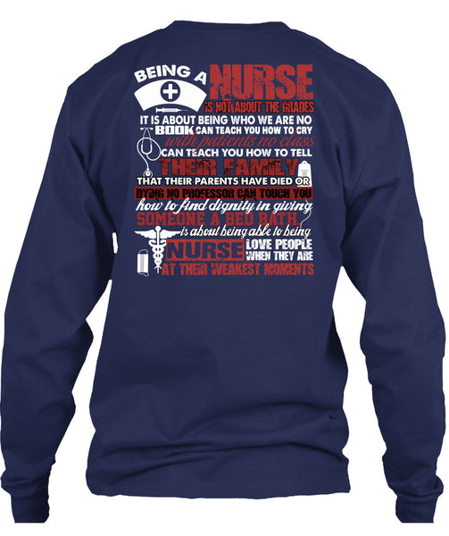 Being A Nurse T Shirt, Nurse Love People T Shirt