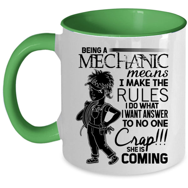 Cute Gift For Mechanics Coffee Mug, Being A Mechanic Accent Mug