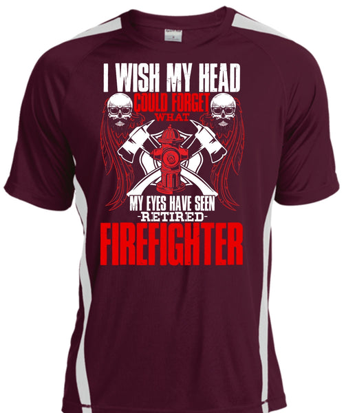 Seen Retired Firefighter T Shirt, Being A Firefighter T Shirt, Cool Shirt