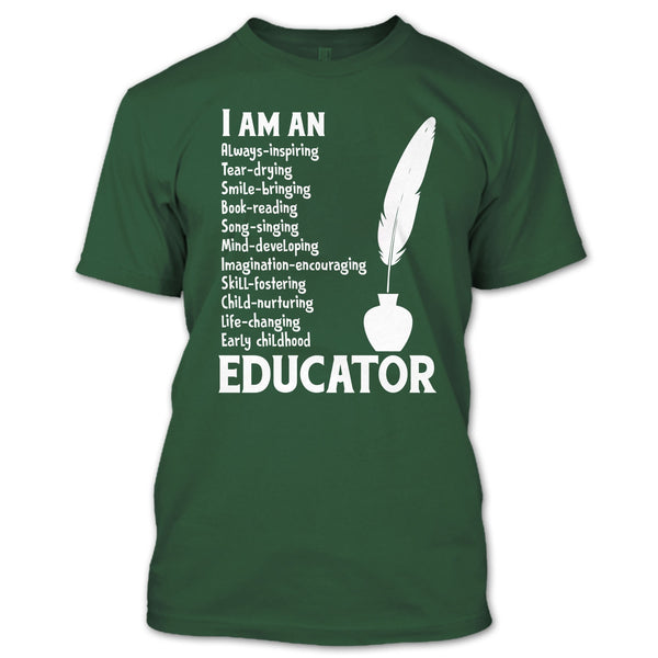I Am An Educator T Shirt, I'm A Coolets Teacher T Shirt