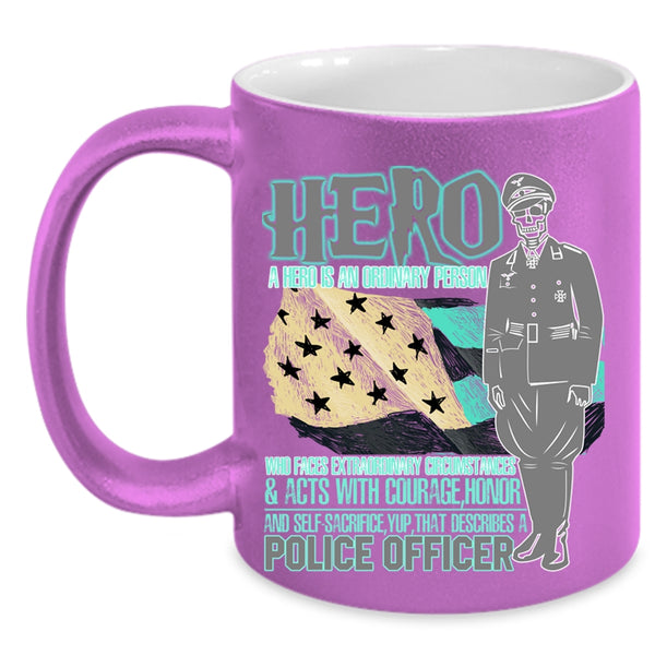 Awesome Gift for Police Officer Coffee Mug, Police Officer Accent Mug