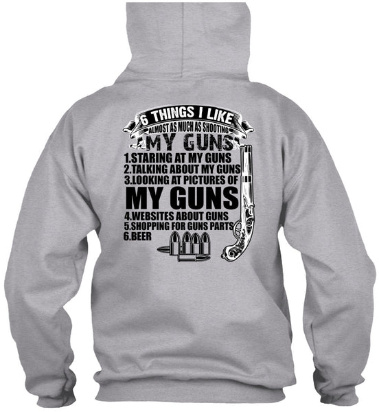 Shooting My Guns T Shirt, I Love Veteran T Shirt