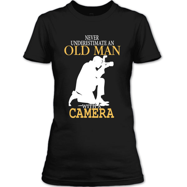 A black t-shirt with the shopify logo