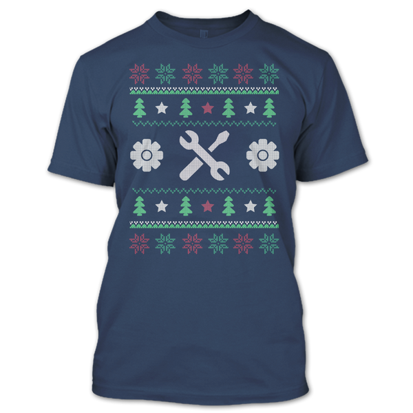 A black t-shirt with the shopify logo