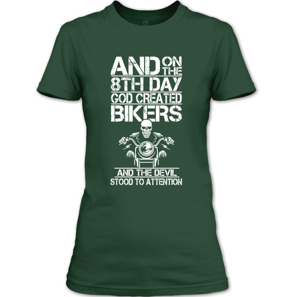 A black t-shirt with the shopify logo