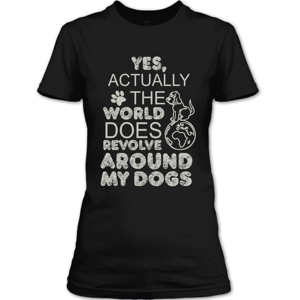 A black t-shirt with the shopify logo