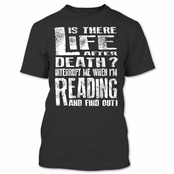 A black t-shirt with the shopify logo