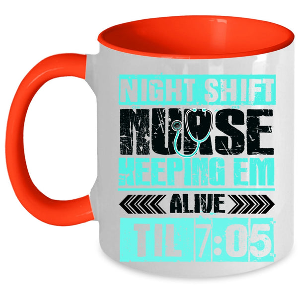 I Love Being A Nurses Coffee Mug, Nurses Accent Mug