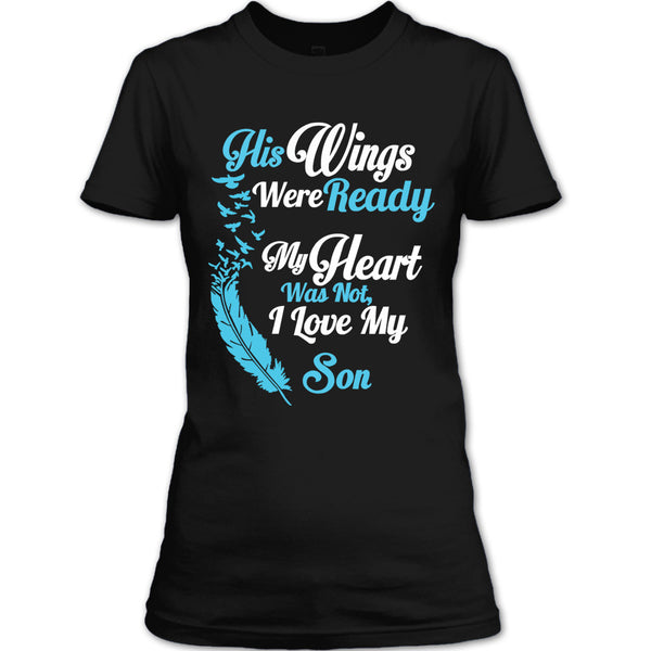 A black t-shirt with the shopify logo