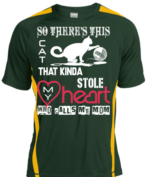 This Cat That Kinda Stole My Heart T Shirt, Calls Me Mom T Shirt, Cool Shirt