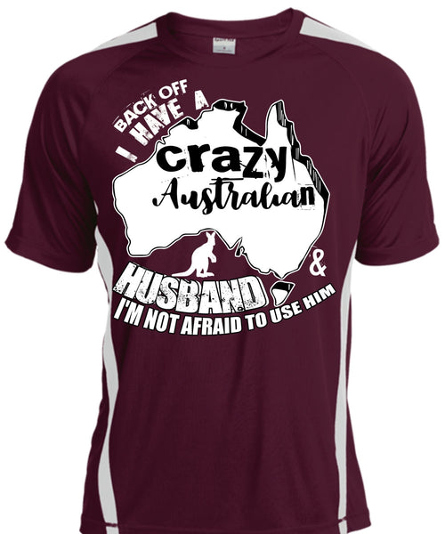 Crazy Australian Husband T Shirt, Being A Husband T Shirt, Cool Shirt