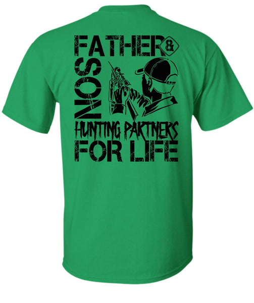 Father And Son Hunting Partners T Shirt, I Love Papa T Shirt