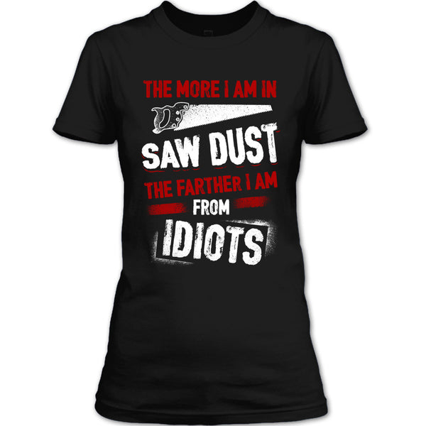 A black t-shirt with the shopify logo