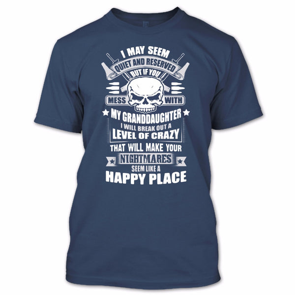 A black t-shirt with the shopify logo