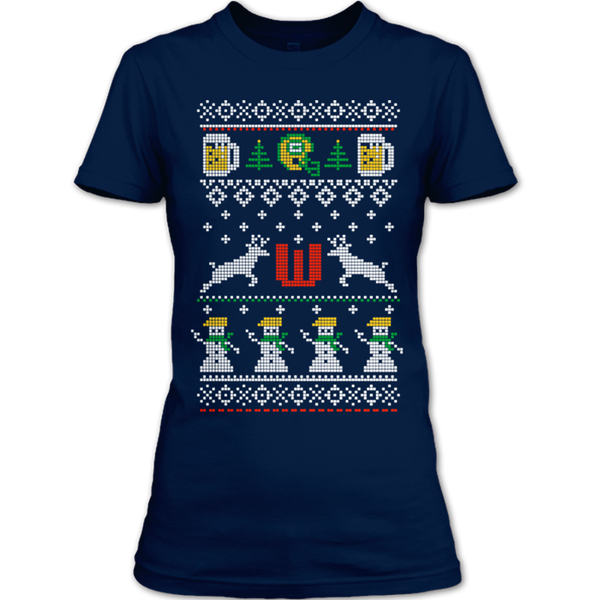 A black t-shirt with the shopify logo