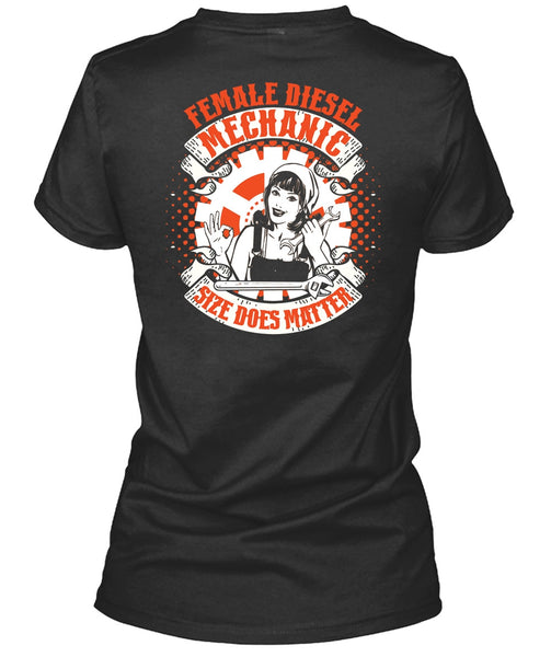Female Diesel Mechanic T Shirt, Being A Mechanic T Shirt