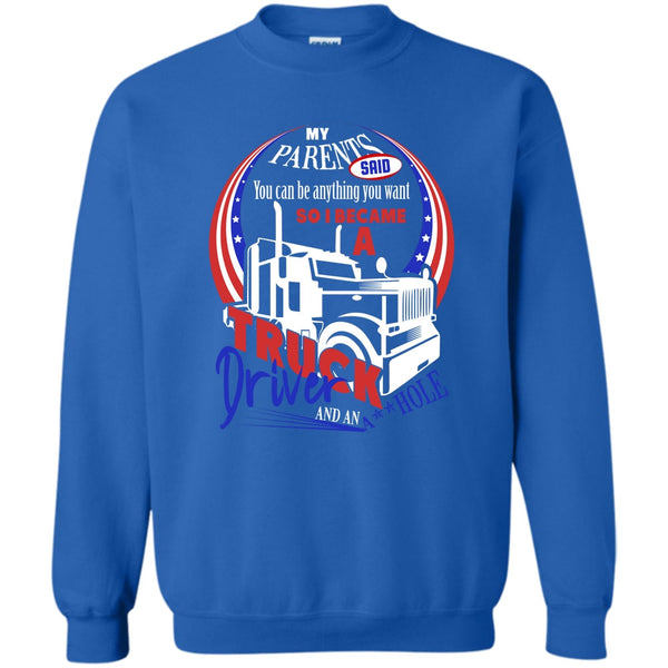 Gift For Son T Shirt, Coolest Trucker Ever Sweatshirt