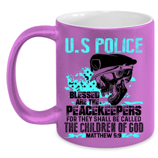 Awesome U.S Police Coffee Mug, U.S Police Accent Mug