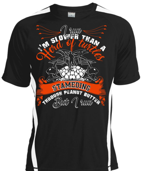 A black t-shirt with the shopify logo