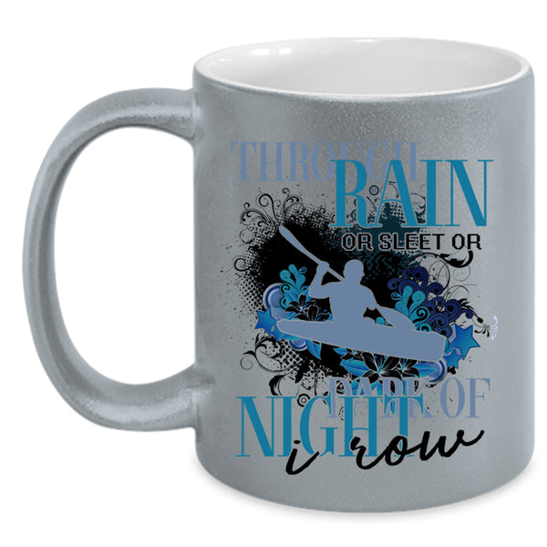 Cool Sport Coffee Mug, Dark Of Night I Row Accent Mug