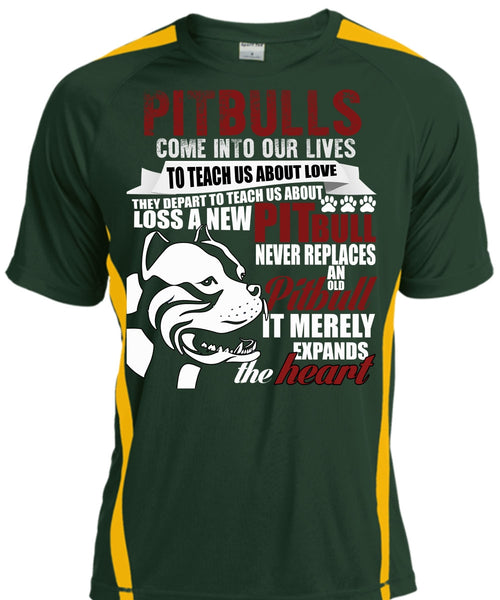 Pit Bulls Come Into Our Lives T Shirt, Loss A New Pit Bull T Shirt, Cool Shirt