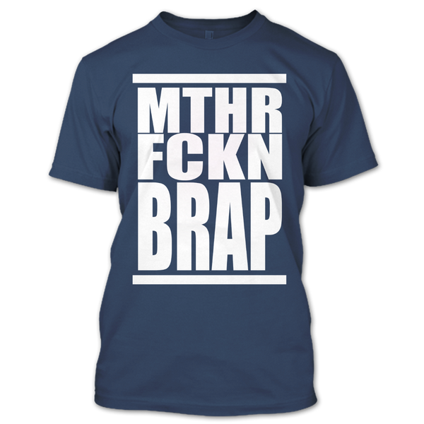 A black t-shirt with the shopify logo