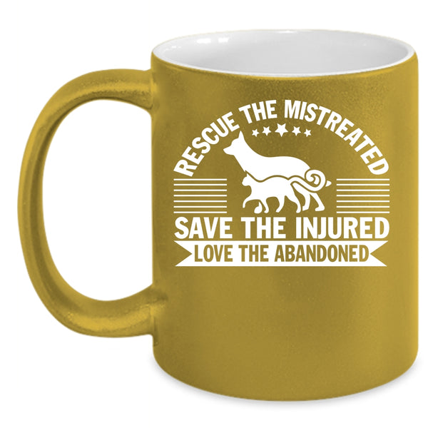 Rescue The Mistreated Coffee Mug, Best Zoologist Coffee Cup