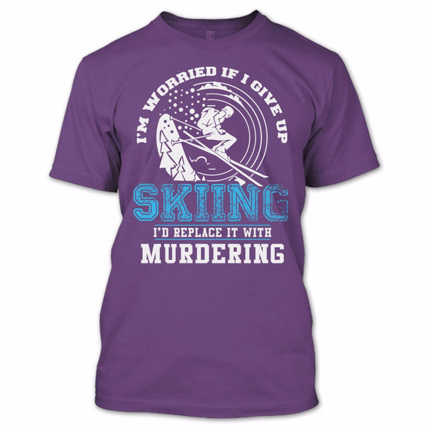 A black t-shirt with the shopify logo