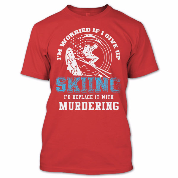 A black t-shirt with the shopify logo