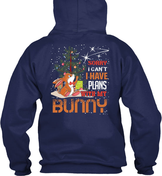 I Have Plans With My Bunny T Shirt, I Love Christmas T Shirt