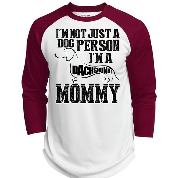 I'm Not Just A Dog Person T Shirt, I Love Mom T Shirt, Awesome T-Shirts  (Polyester Game Baseball Jersey)