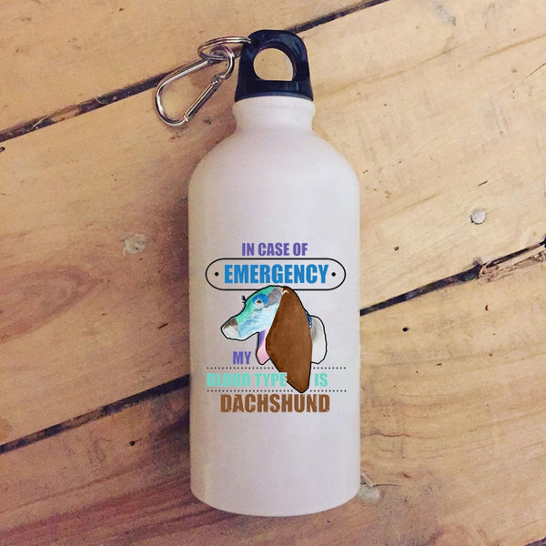 My Dachshund 20 oz Stainless Steel Bottle,Gift For Dog Lovers Outdoor Sports Water Bottle