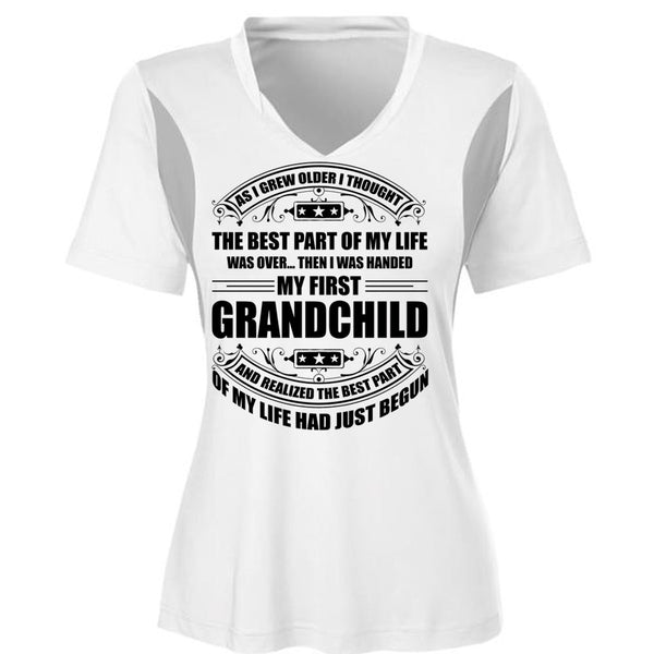 I Was Handed My First Grandchild T Shirt, I Love Baby T Shirt, Awesome T-Shirts
