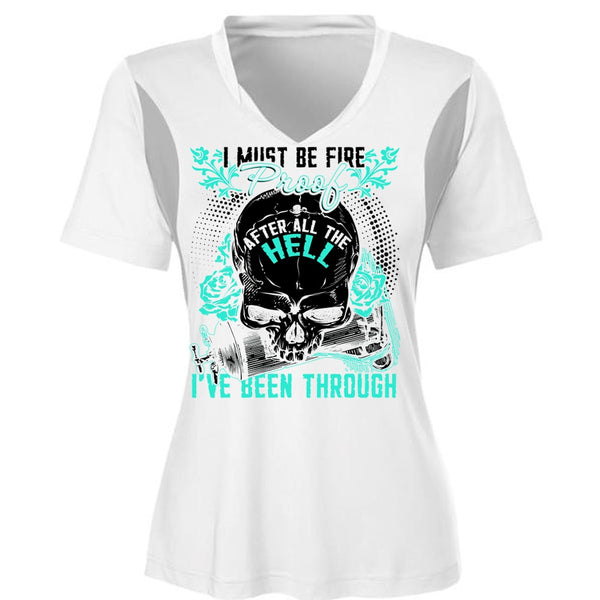 I Must Be Fire Proof T Shirt, I Love Firefighter T Shirt, Awesome T-Shirts