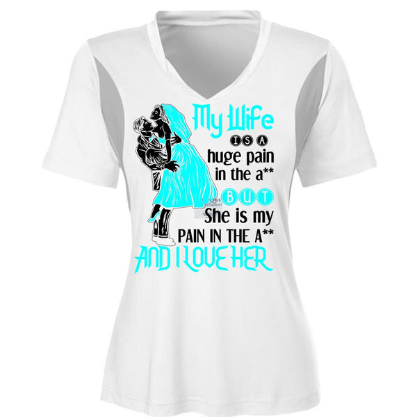 My Wife Is A Huge Pain T Shirt, Being A Wife T Shirt, Awesome T-Shirts