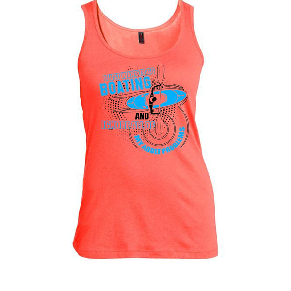 I Just Want To Go Boating T Shirt, I Love Boating Tank Top
