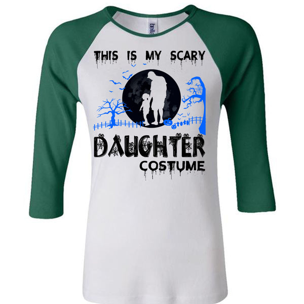 This Is My Scary Daughter Costume T Shirt, Wait For Halloween T Shirt, Awesome T-Shirts
