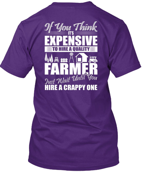Farmer Just Wait Until You T Shirt, Being A Farmer T Shirt