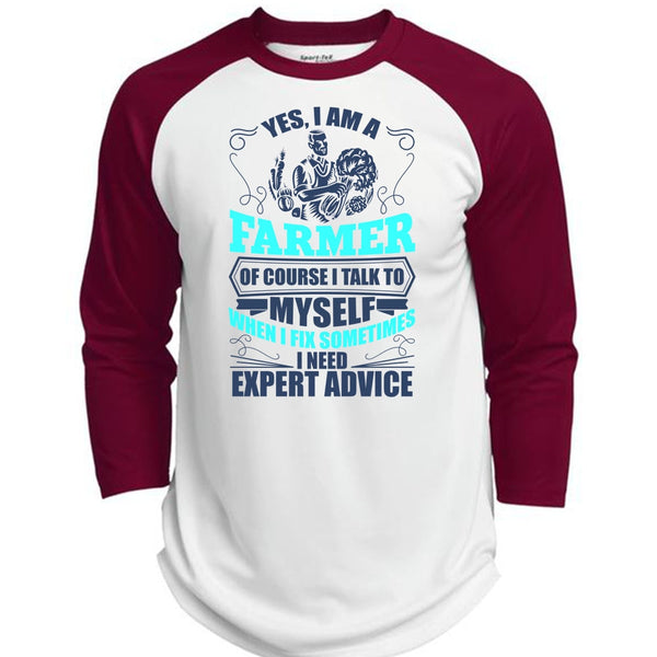 I Am A Farmer T Shirt, I Love Farmer T Shirt, Awesome T-Shirts  (Polyester Game Baseball Jersey)