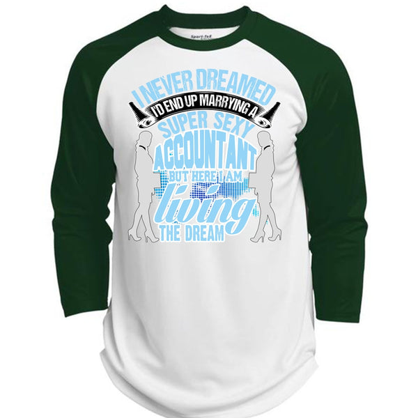 I'd End Up Marrying An Accountant T Shirt, I Love Accountant T Shirt, Awesome T-Shirts  (Polyester Game Baseball Jersey)
