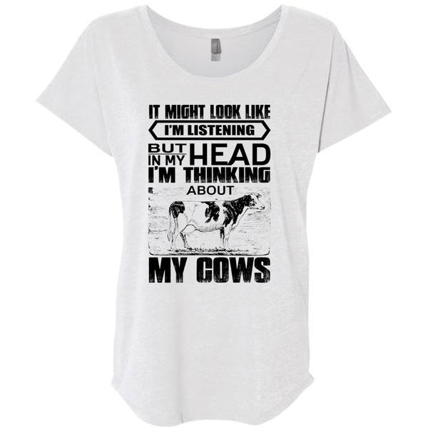I'm Think About My Cows T Shirt, I Love Farming T Shirt, Awesome T-Shirts