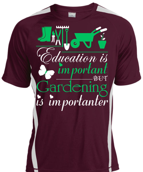 Education Is Important But Gardening Is Importanter T Shirt, I Love Gardening T Shirt, Cool Shirt