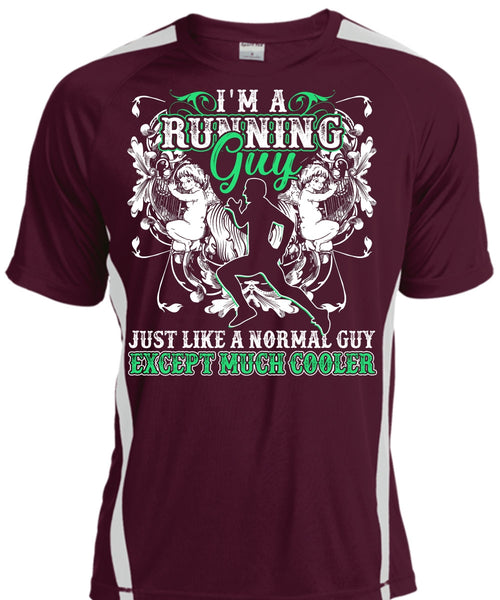 I'm A Running Guy T Shirt, Just Like A Normal Guy T Shirt, Cool Shirt