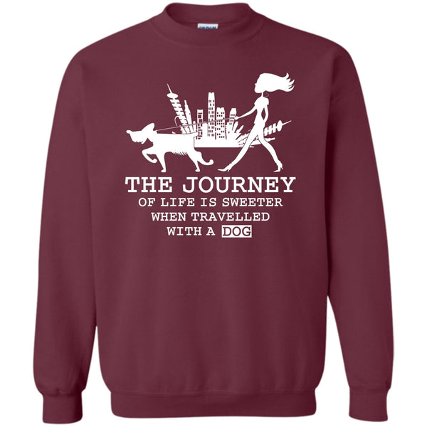 when Travelled With A Dog T Shirt, Coolest Dog Lover Sweatshirt