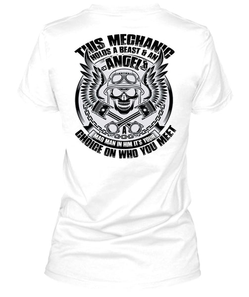 This Mechanic Holds A Beast T Shirt, I Love Mechanic T Shirt