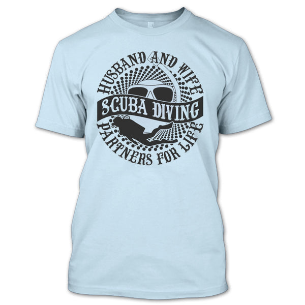 Husband And Wife T Shirt, Coolest Scuba Diver T Shirt