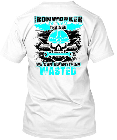 A black t-shirt with the shopify logo